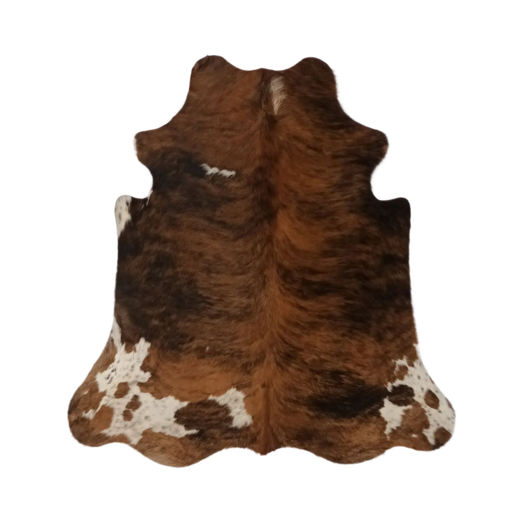 Small Cowhide Rug 221 1.79m x 1.67m (70" x 66") - cowhiderugslondon.co.uk