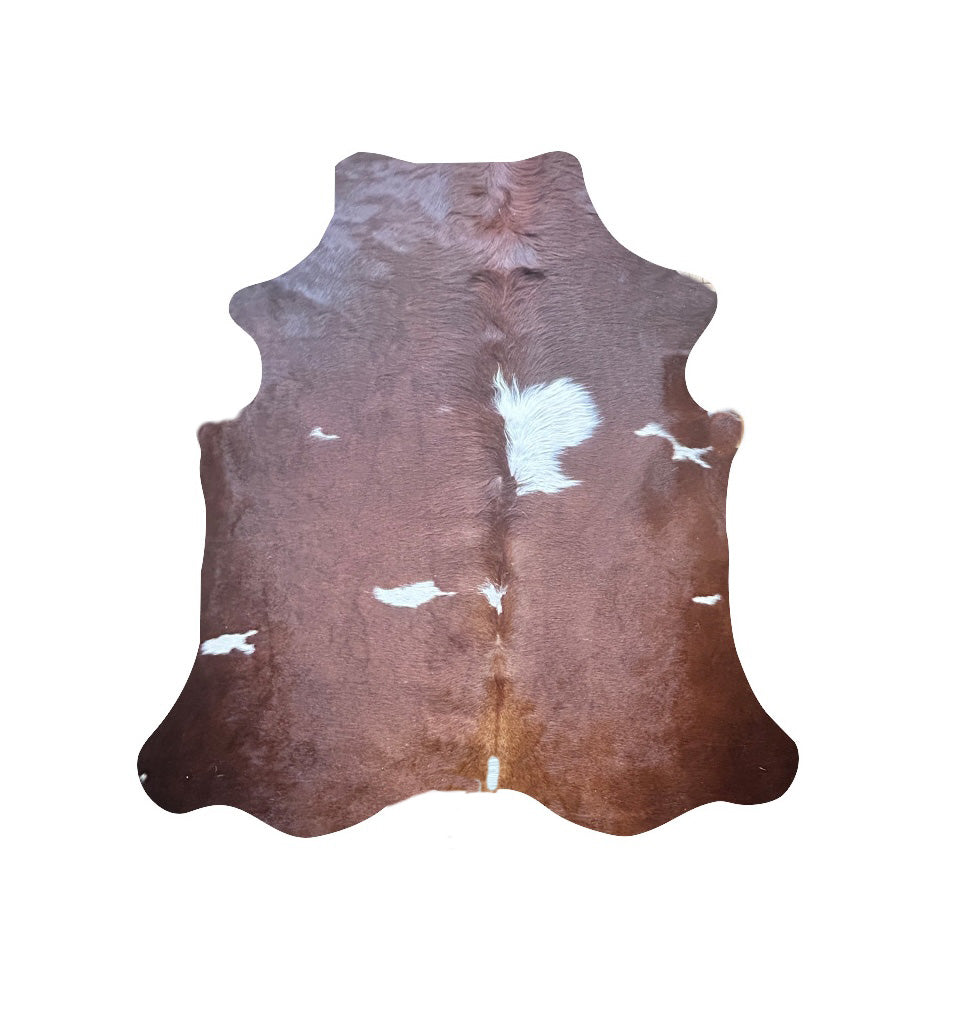 Cowhide Rug DP442 1.57m x 1.50m Extra small