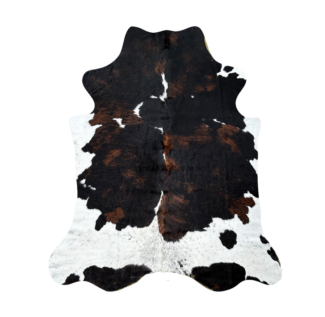 Premium Cowhide Rug DL522     227cm x 187cm - cowhiderugslondon.co.uk