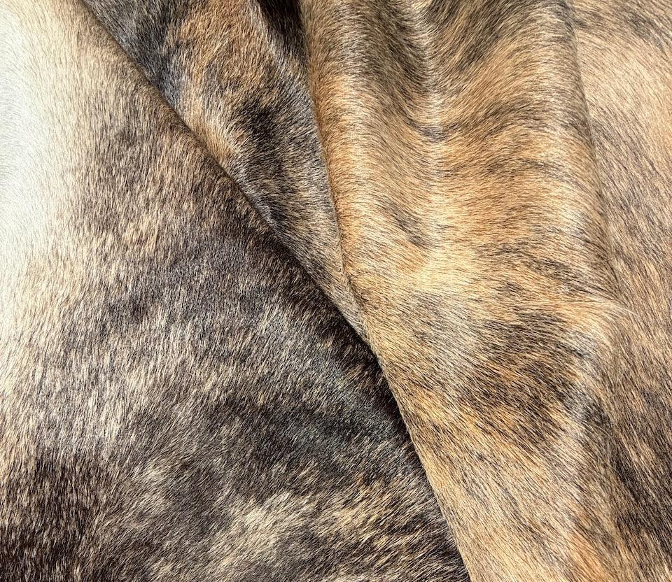 Premium Cowhide Rug  20044   225cm x 190cm (89" x 75") - cowhiderugslondon.co.uk