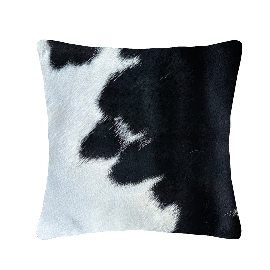 Cowhide cushion
