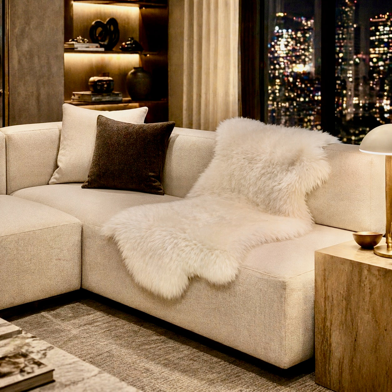 SHEEPSKIN RUG