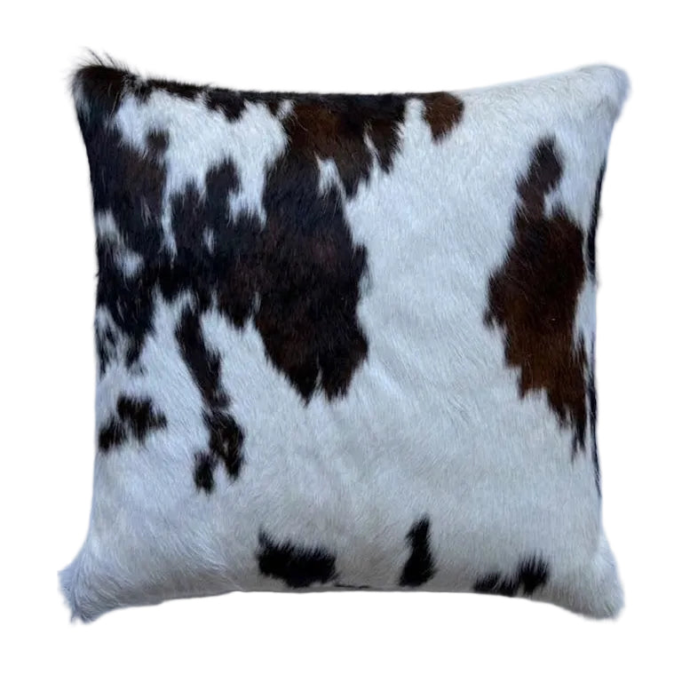 Cowhide cushion tricolour. 