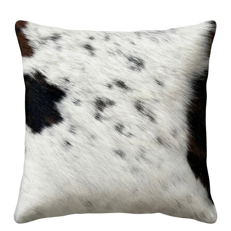 Cowhide cushion tricolour. 