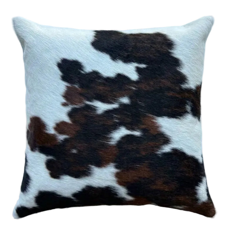 Cowhide cushion tricolour. 