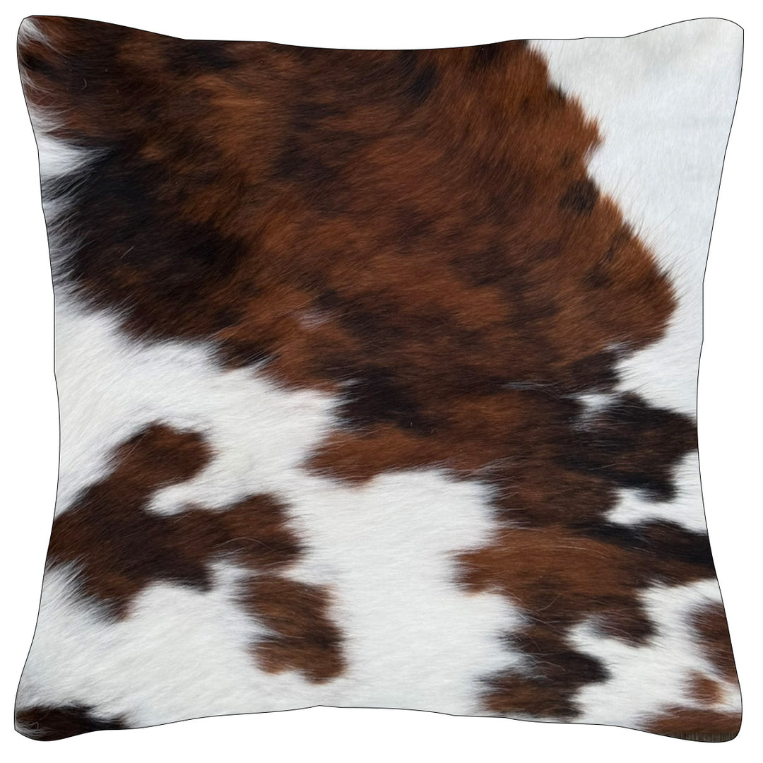 Cowhide cushion C34 reverse Suedette 39cm X 39cm - cowhiderugslondon.co.uk