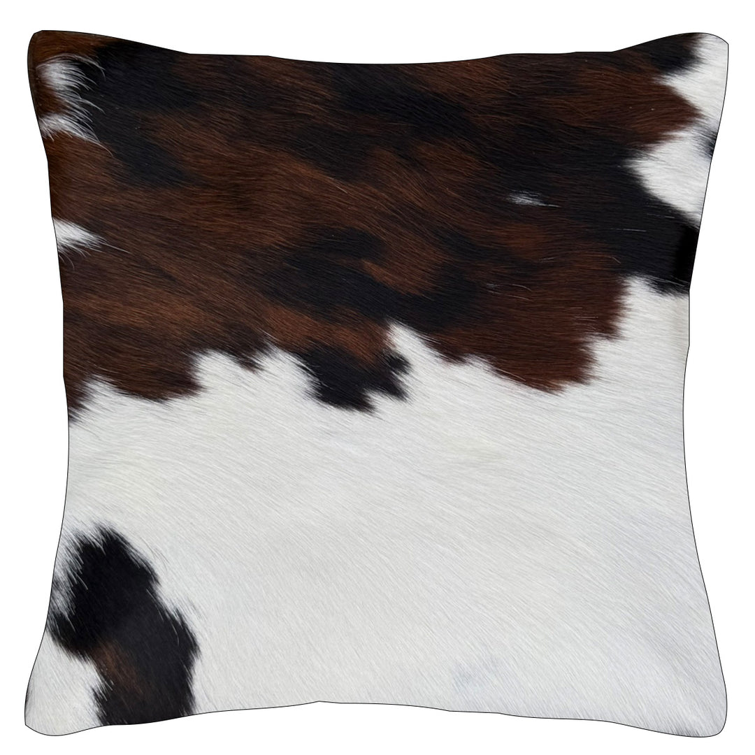 Cowhide cushion C50 reverse Suedette 39cm X 39cm - cowhiderugslondon.co.uk
