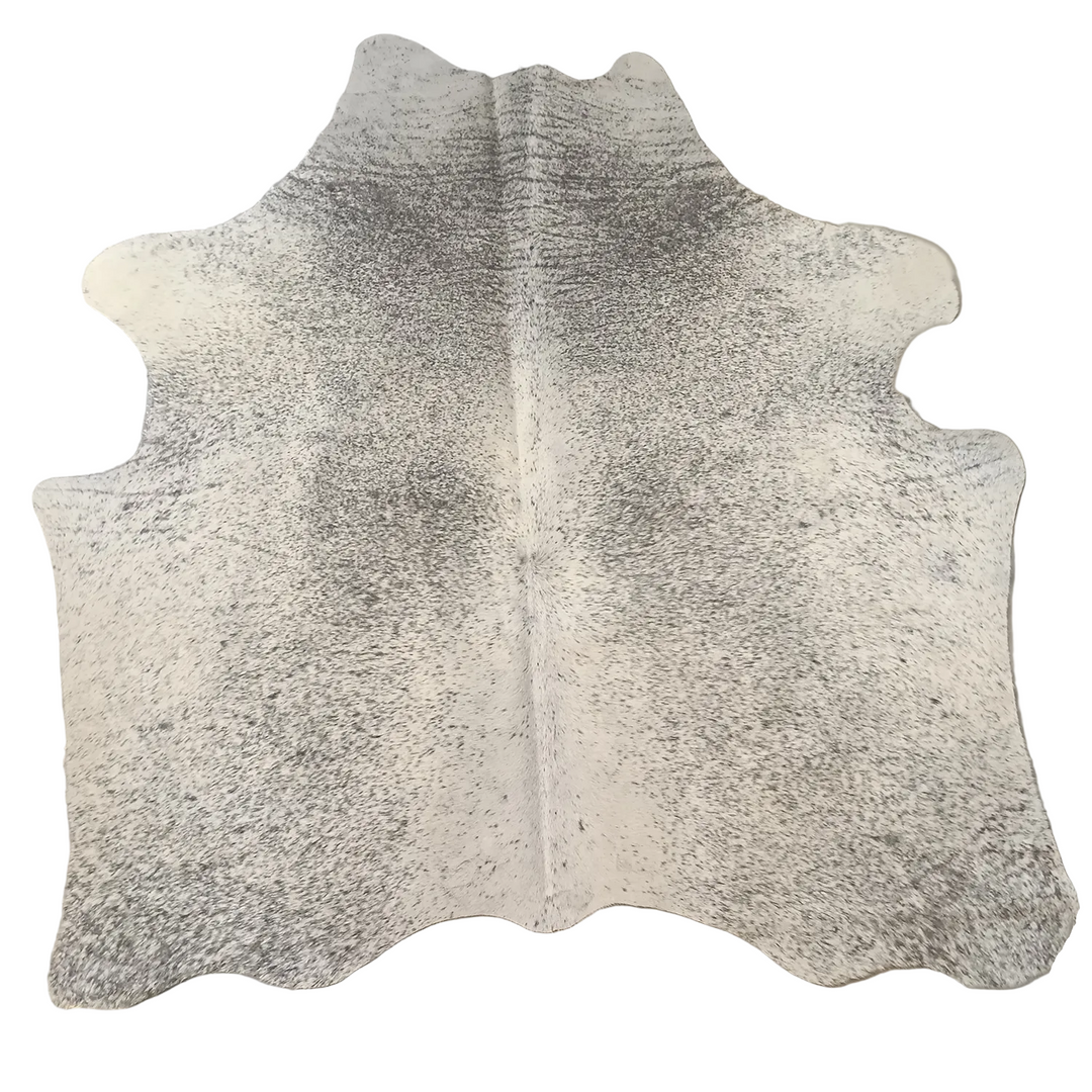 cowhide rug grey XS