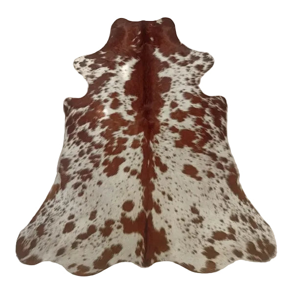 Premium Cowhide Rug by Cowhide Rugs London, 207cm x 164cm, natural cowhide with distinctive pattern and soft texture.