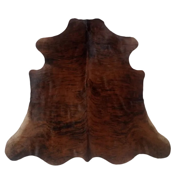Large premium cowhide rug by Cowhide Rugs London, 232cm x 216cm, natural cowhide with unique patterns and textures.
