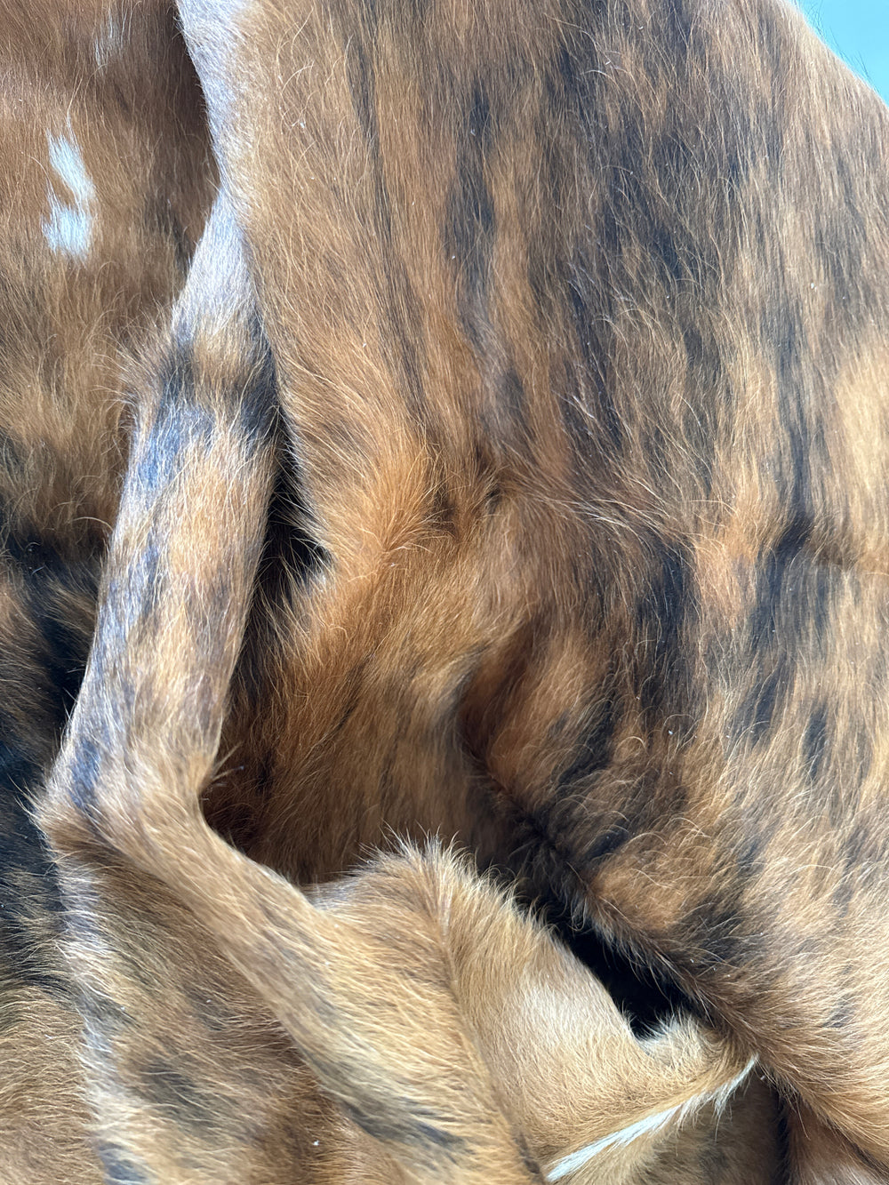 Premium Cowhide Rug 2407   227cm x 198cm (89" x 78") - cowhiderugslondon.co.uk