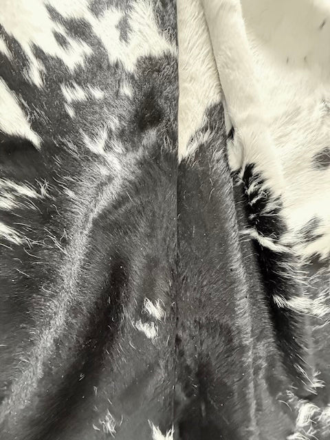 Premium Cowhide Rug  N55229 191cm x 180cm (75" x 71") - cowhiderugslondon.co.uk