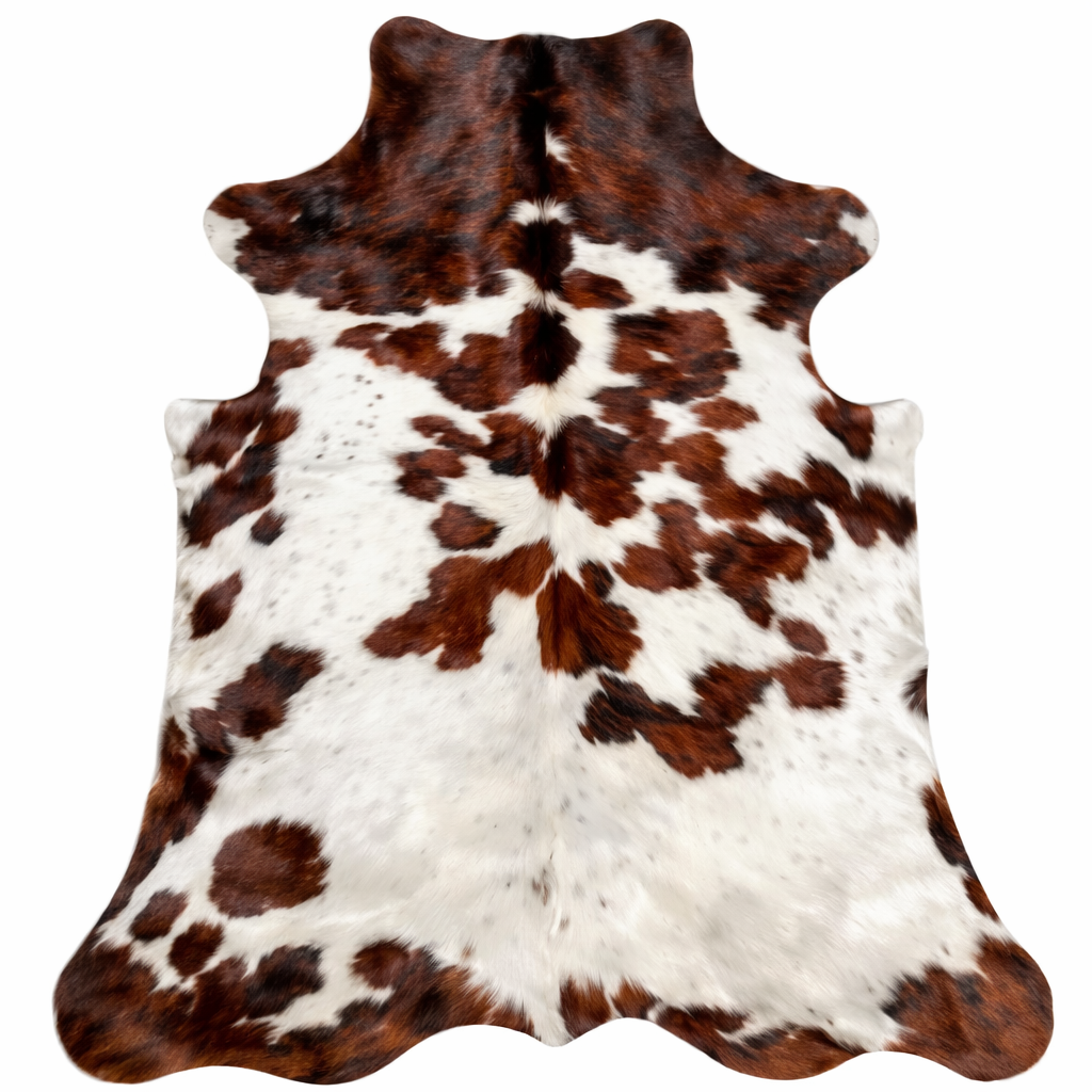 Premium Cowhide Rug N2503    240cm x 194cm (94" x 76") XXL - cowhiderugslondon.co.uk