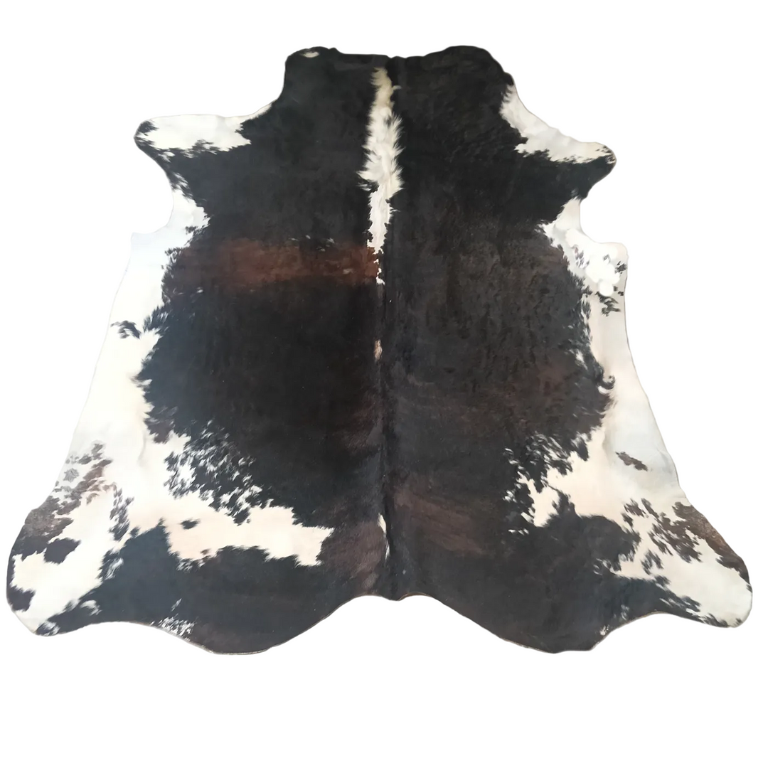 cowhide rug tricolour