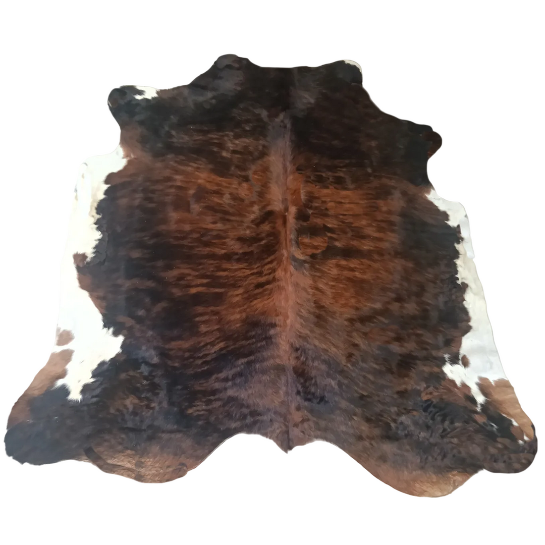 cowhide rugs brindle extra large