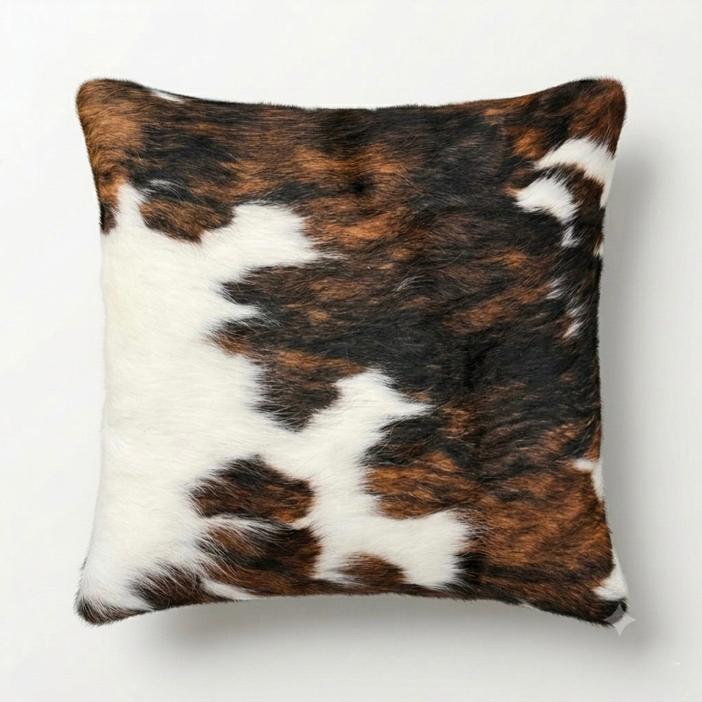Cowhide cushion reverse Suedette 49cm X 49cm CH17