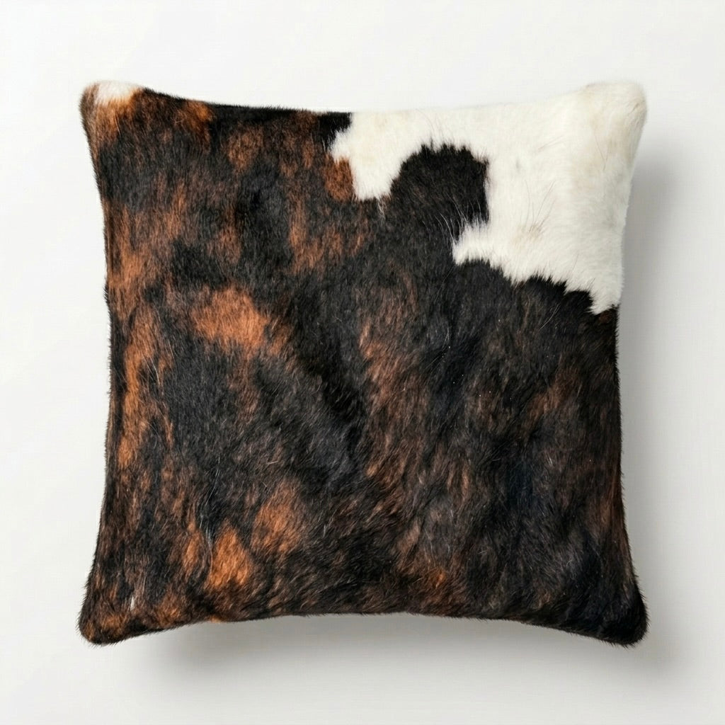 Cowhide cushion reverse Suedette 49cm X 49cm CH15