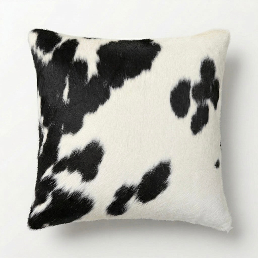 Cowhide cushion reverse Suedette 49cm X 49cm CH19