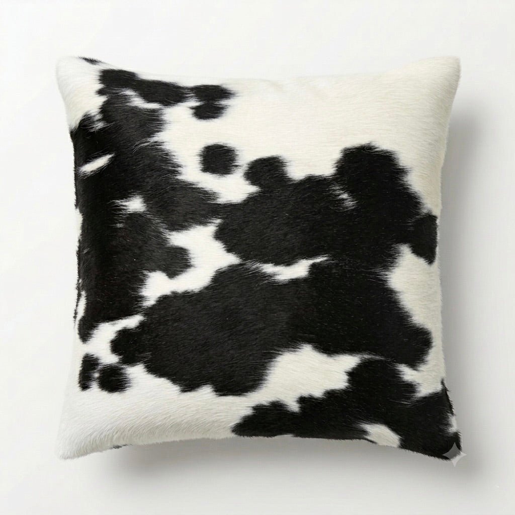 Cowhide cushion reverse Suedette 49cm X 49cm CH23