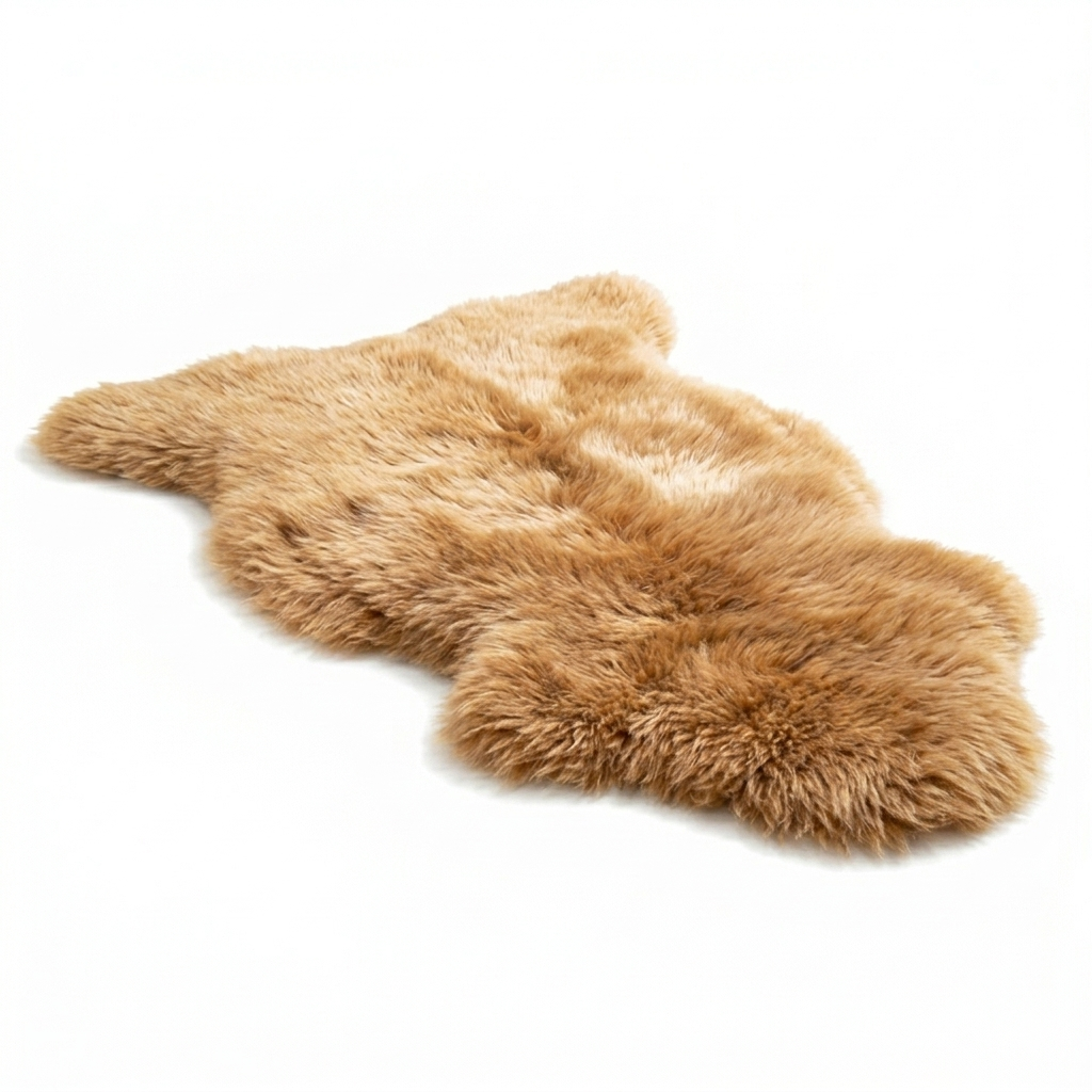 Sheepskin Rug light Brown
