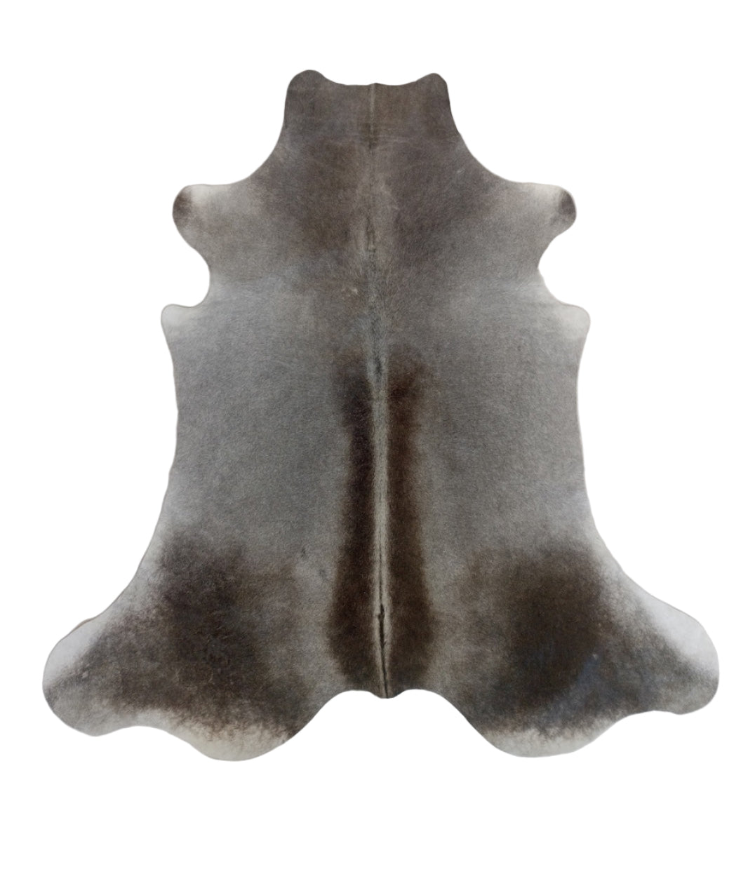 Grey cowhide rug 