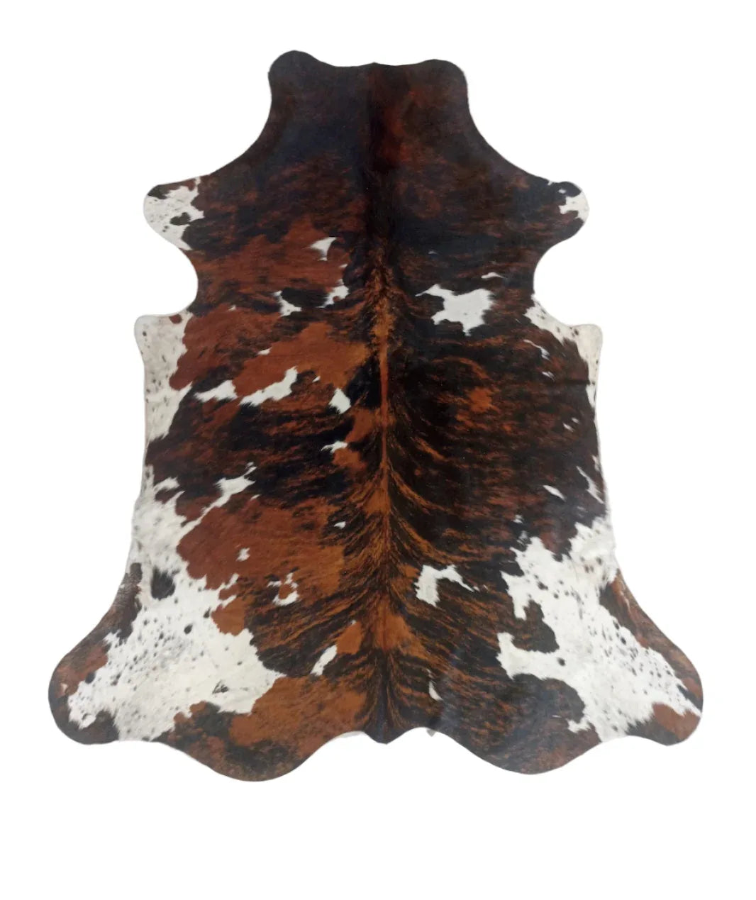 Premium Cowhide Rug N2321 232cm x 197cm (91" x 78") - cowhiderugslondon.co.uk
