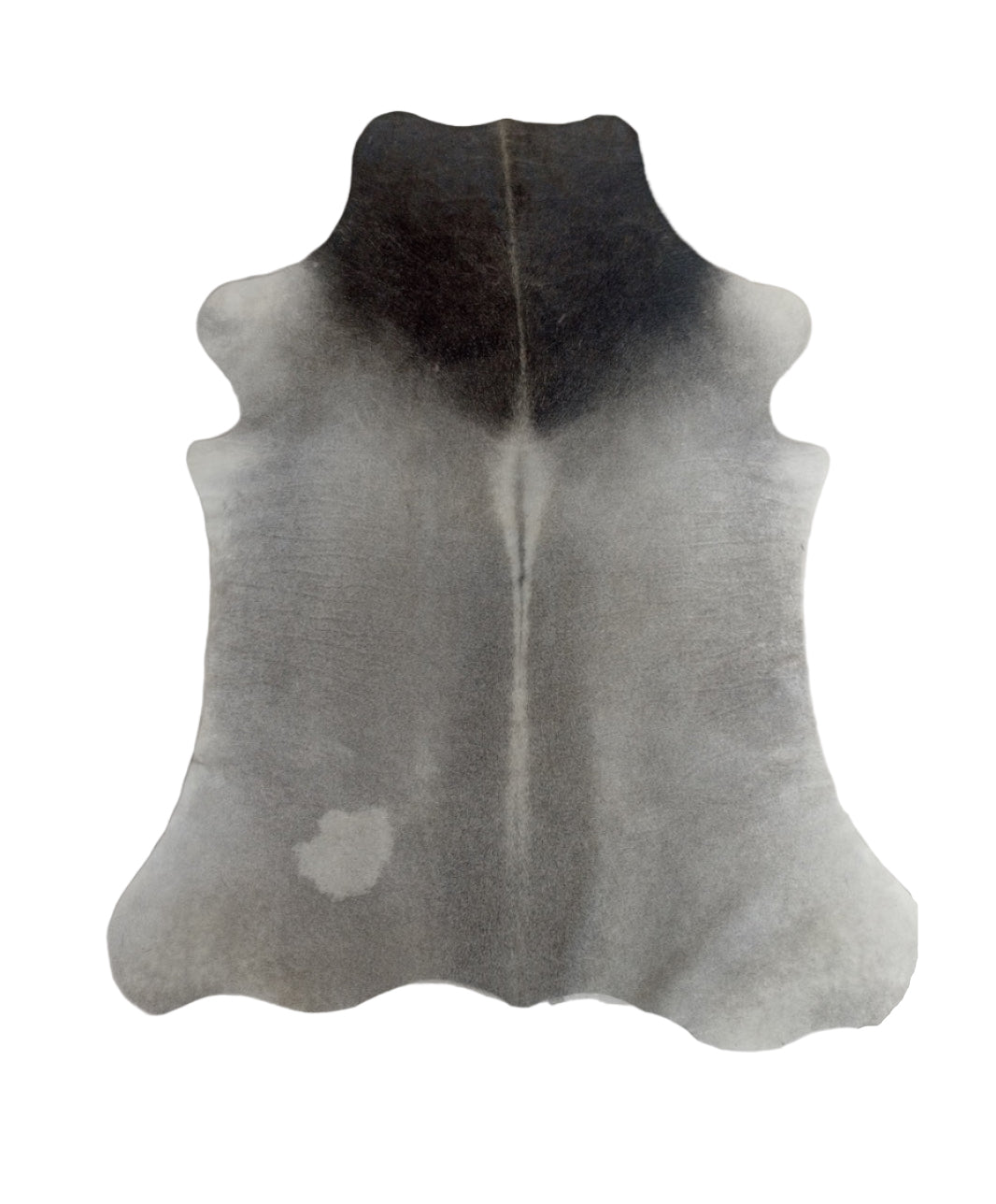 cowhide rug grey xl