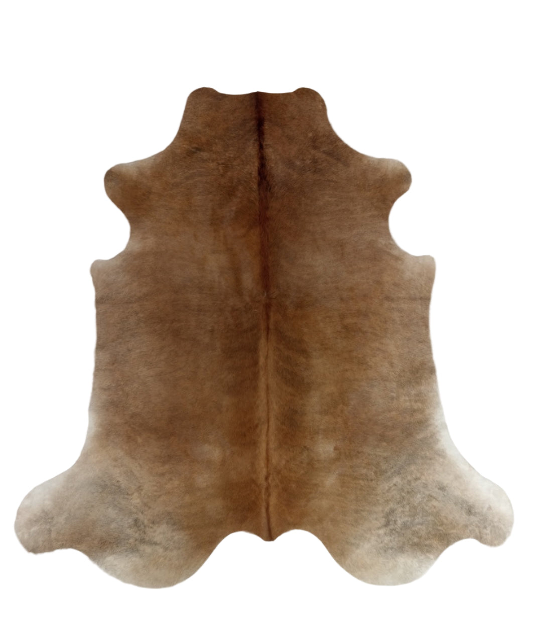 Brown cowhide rug 
