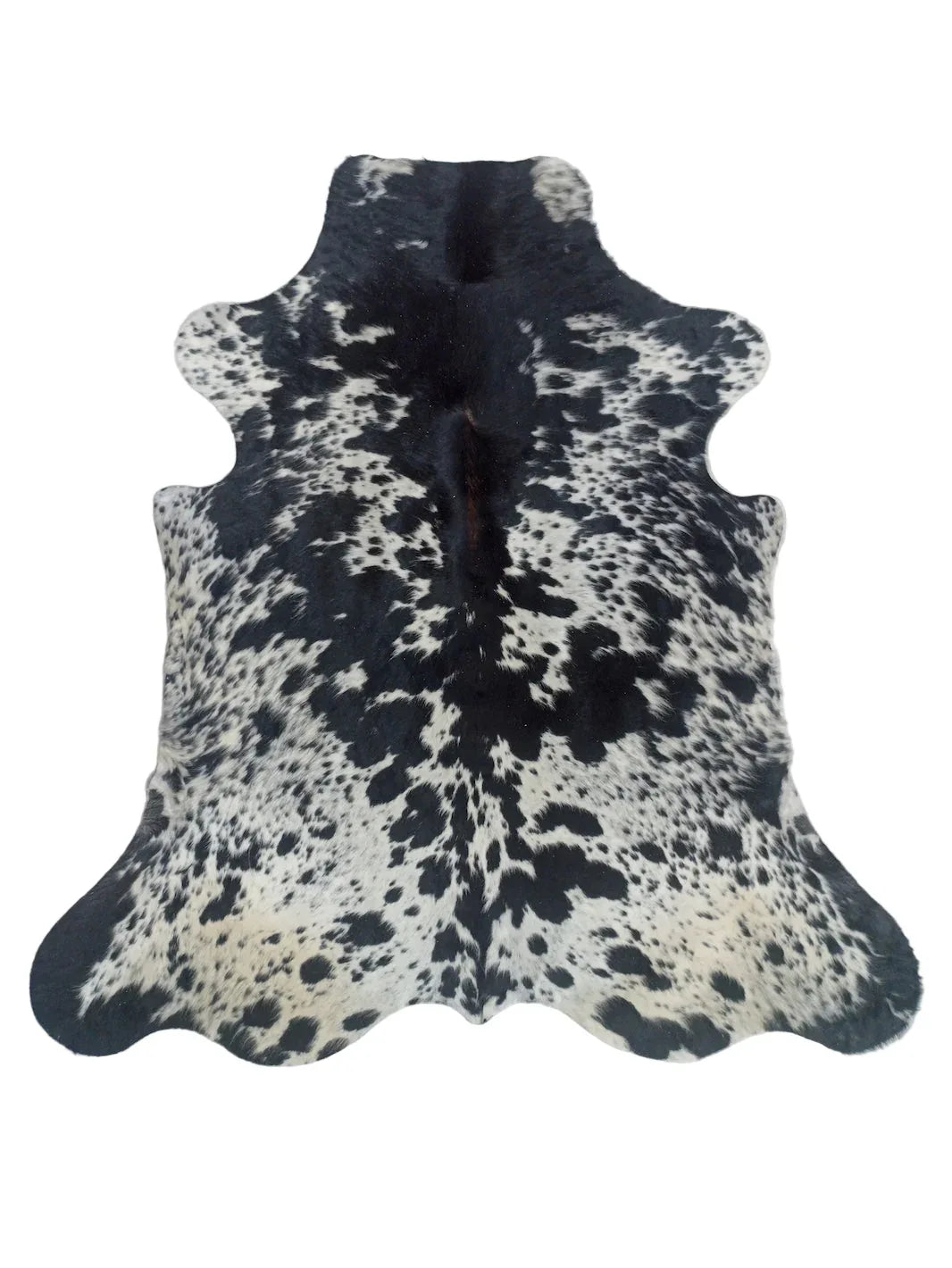 Premium Cowhide Rug N4136 230cm x 200cm (91" x 79") XL - cowhiderugslondon.co.uk