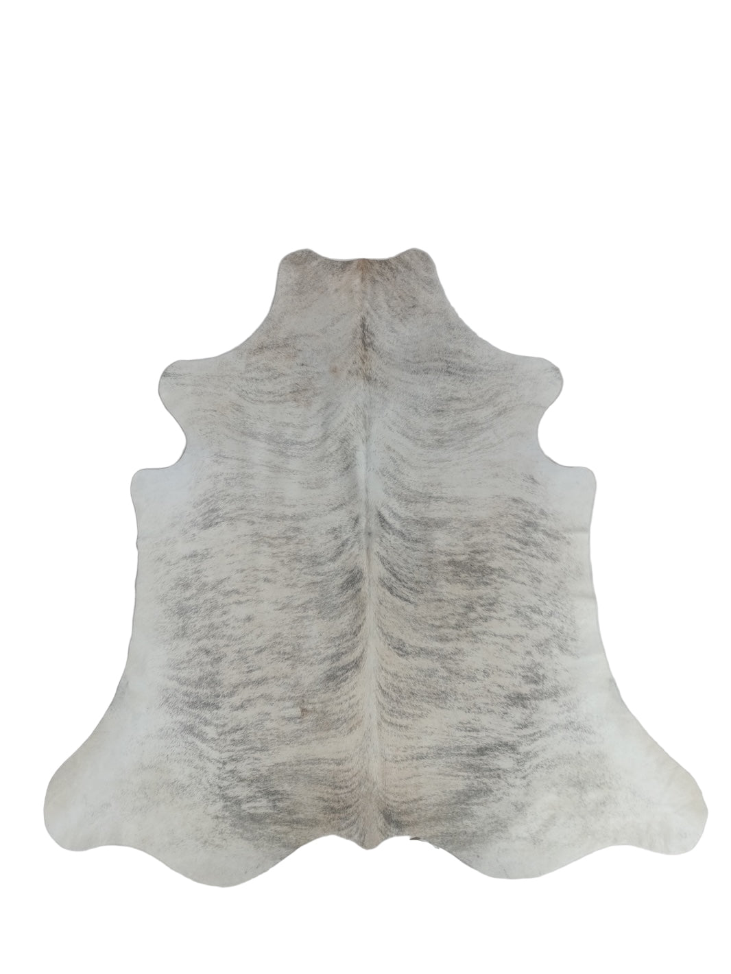 Cowhide rug grey