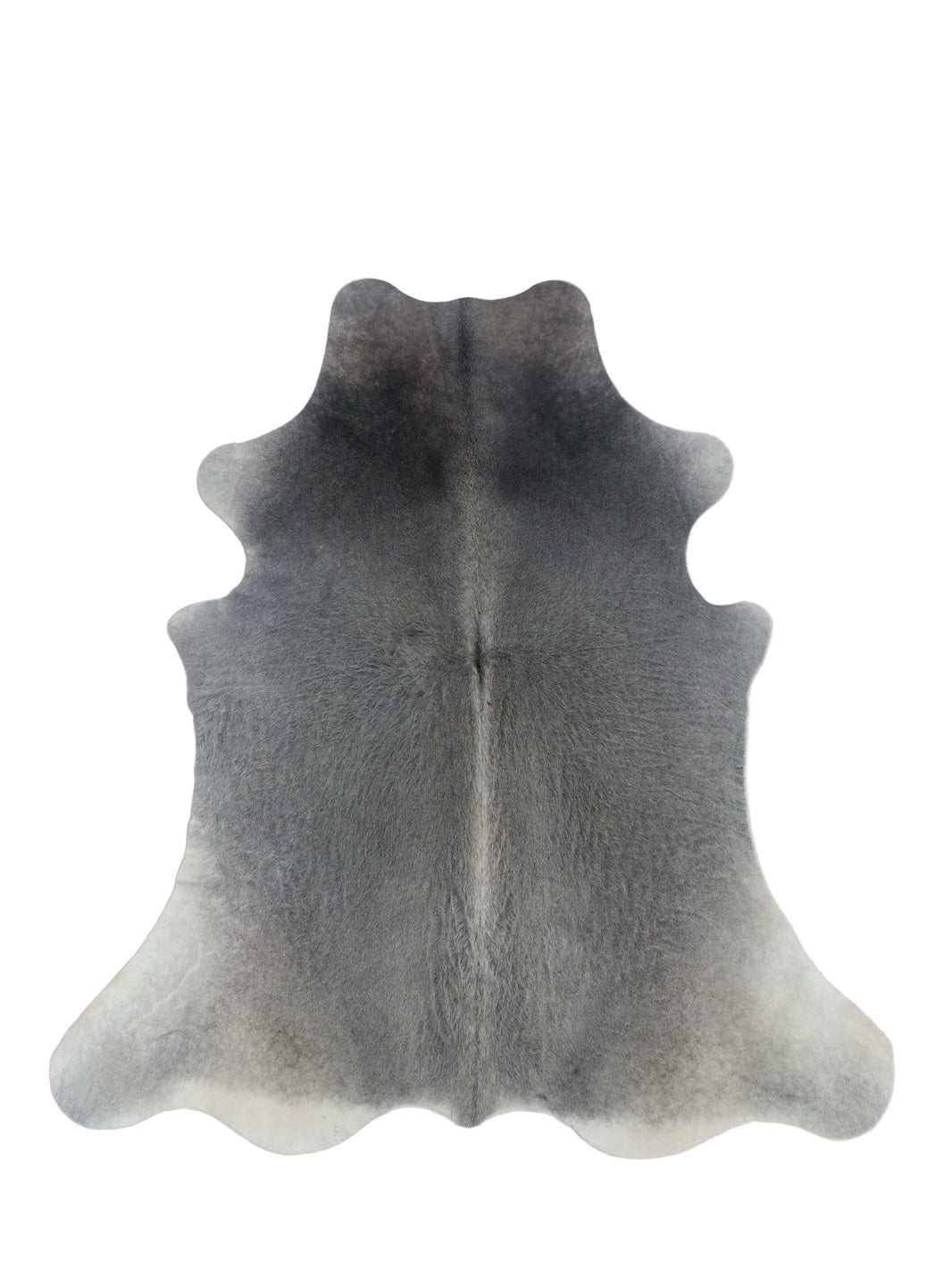 Cowhide rug grey