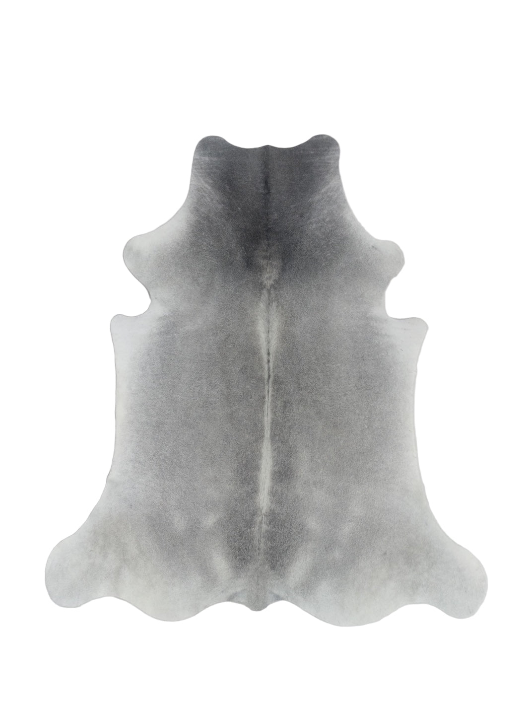 Grey cowhide rug XL