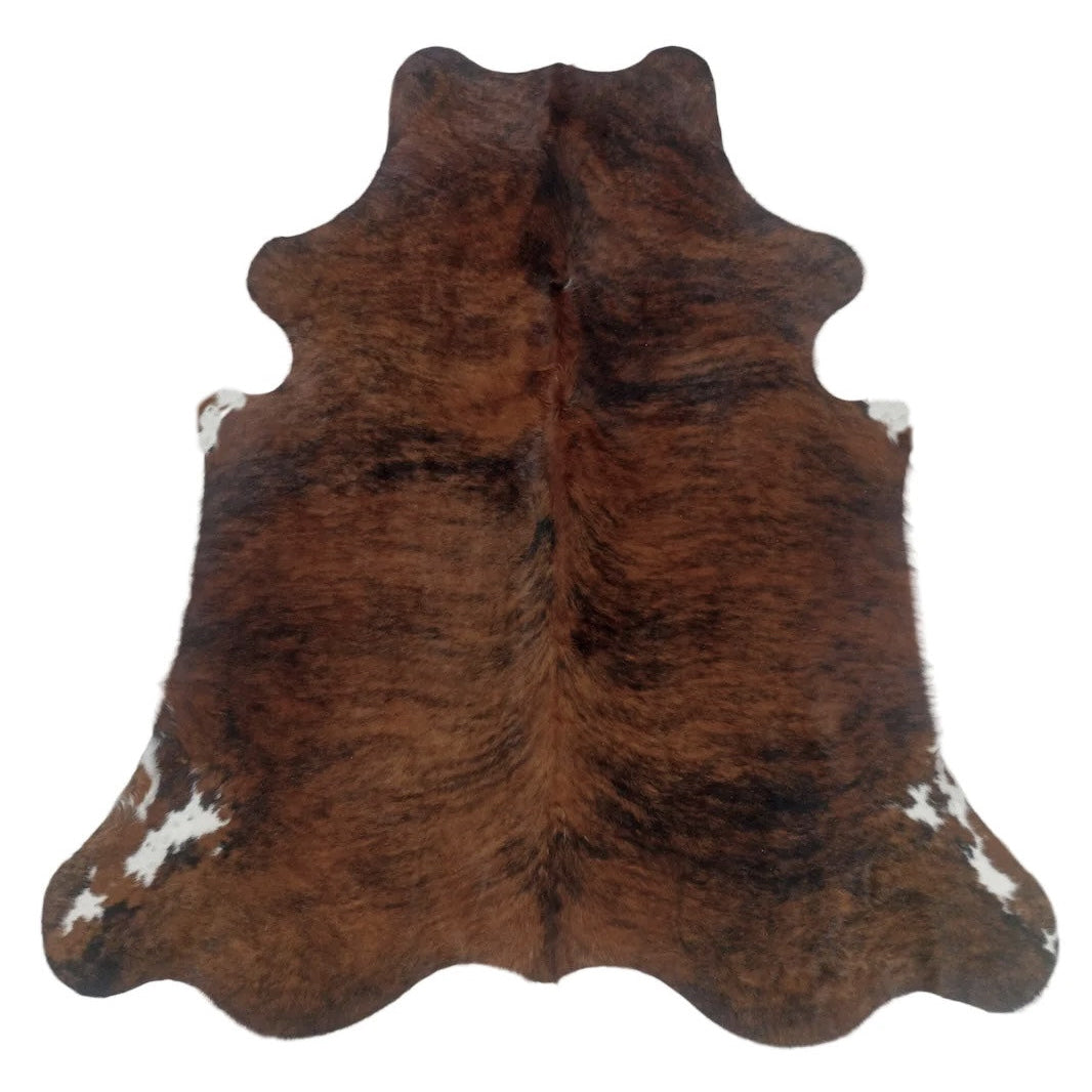cowhide rug brindle