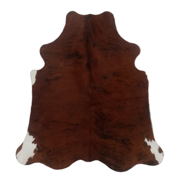 Brown cowhide rug 