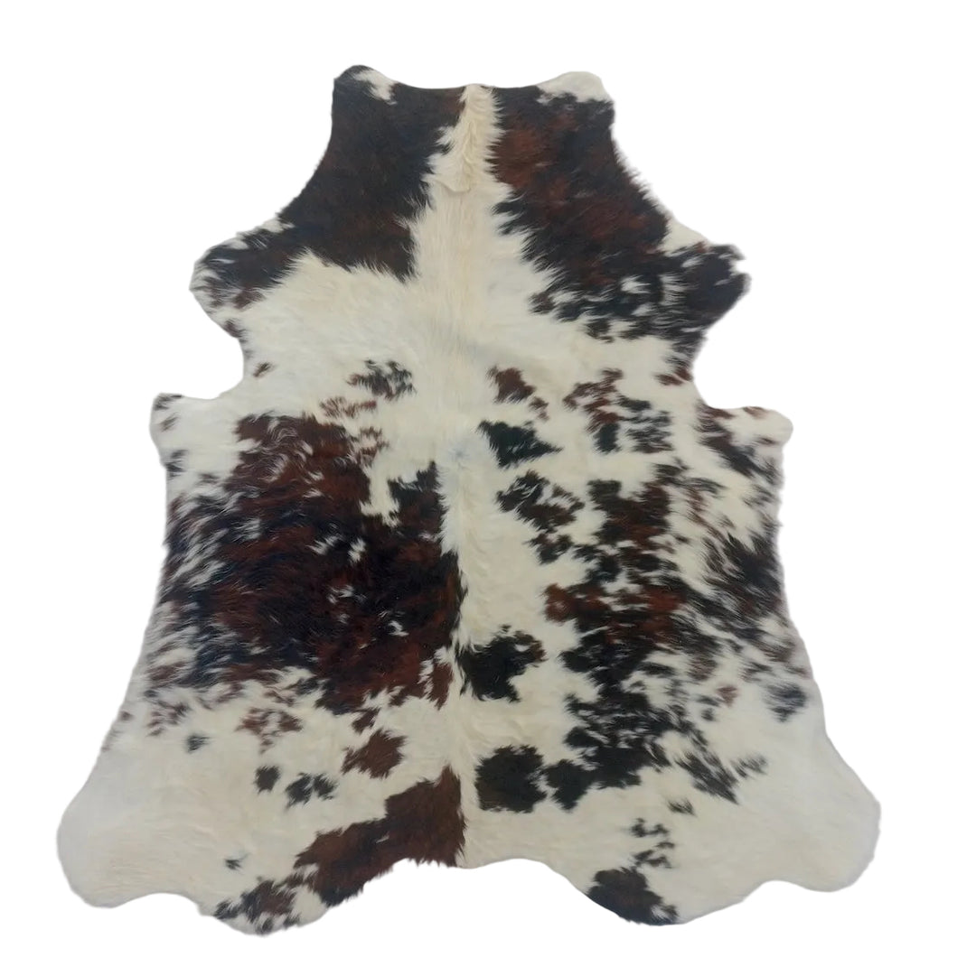 cowhide rug speckled