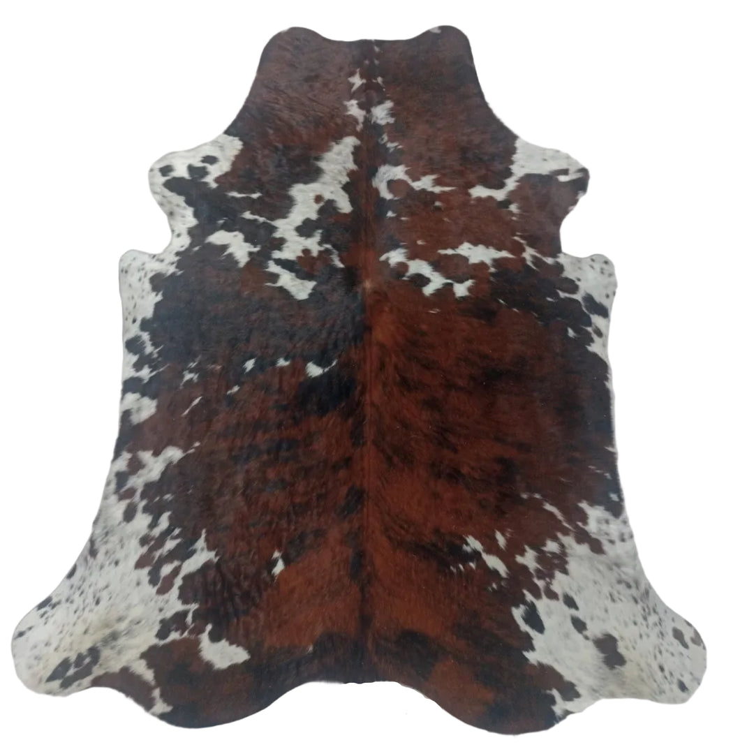 cowhide rug tricolor