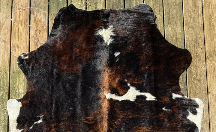 Cowhide Rug A861 Premium   200cm x 180cm
