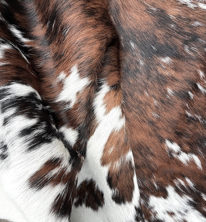 Cow hide Rug closeup