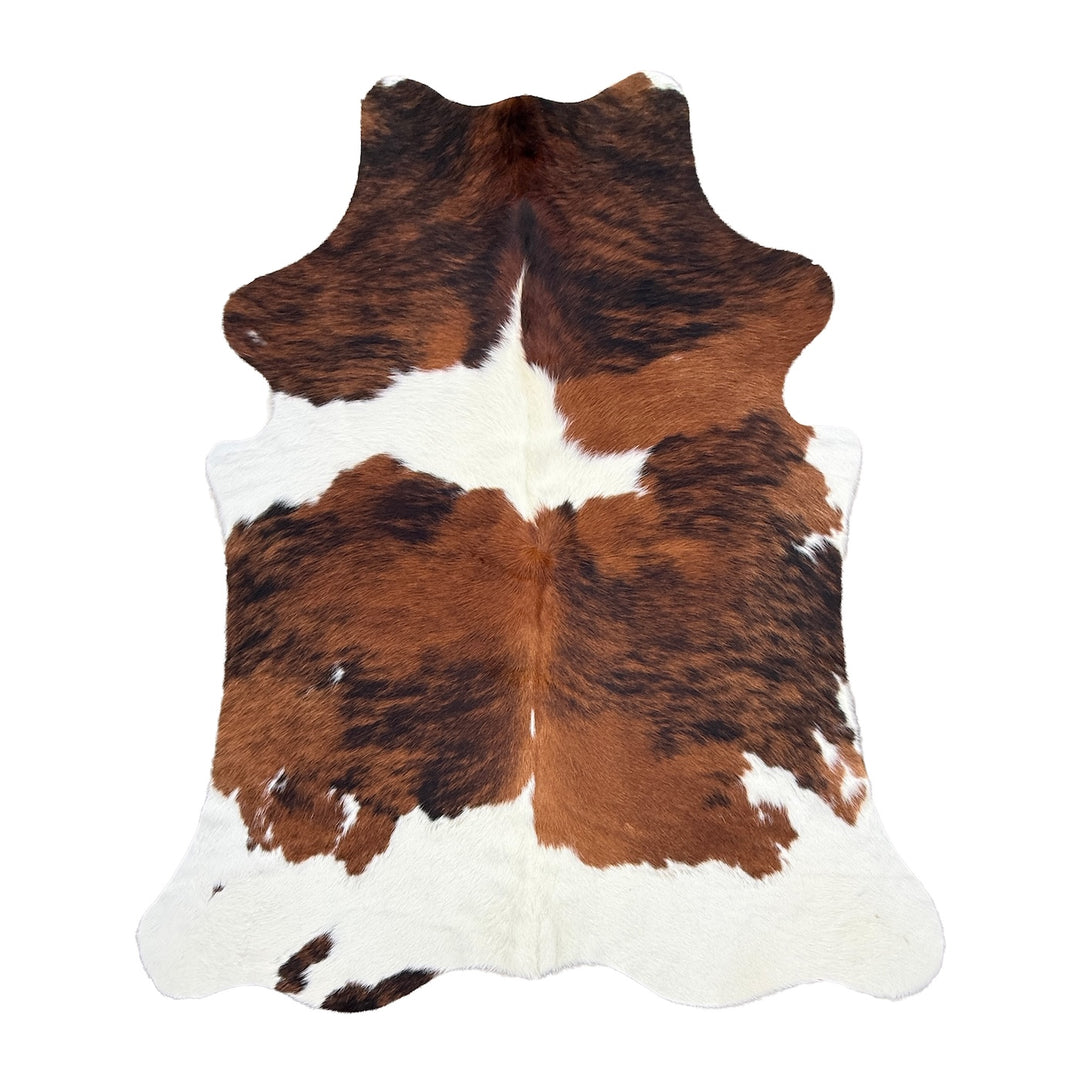 cowhide rug tricolour 