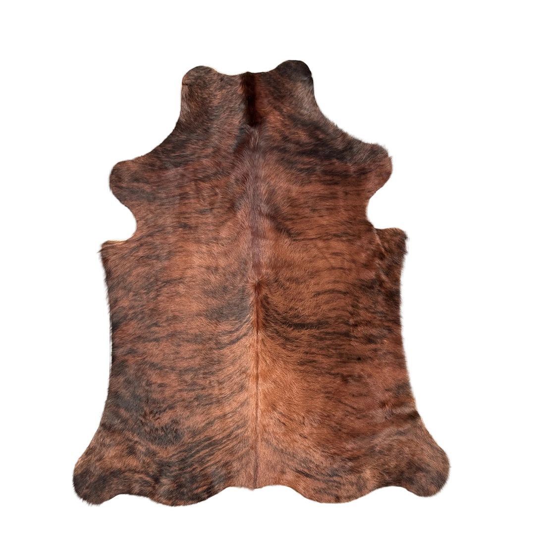 Brown cowhide rug 