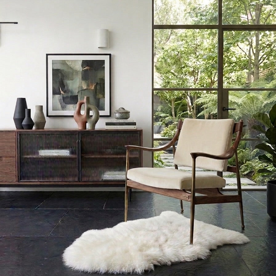 sheepskin rug