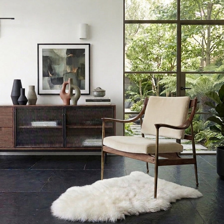 sheepskin rug