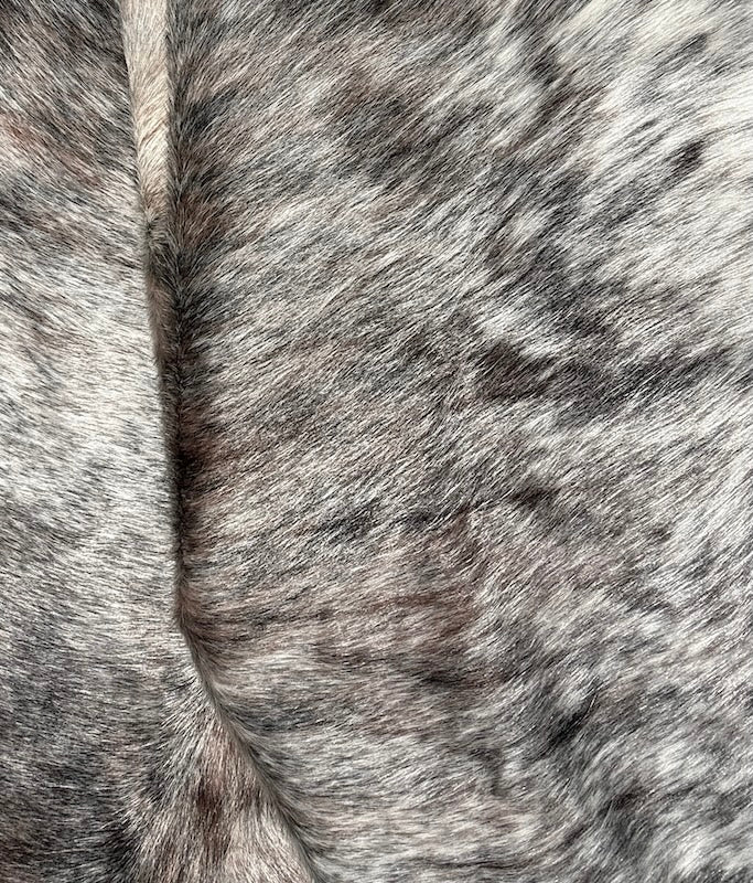 Cowhide Rug 1738 size 1.82m x 1.55m  (72" x 61") Small