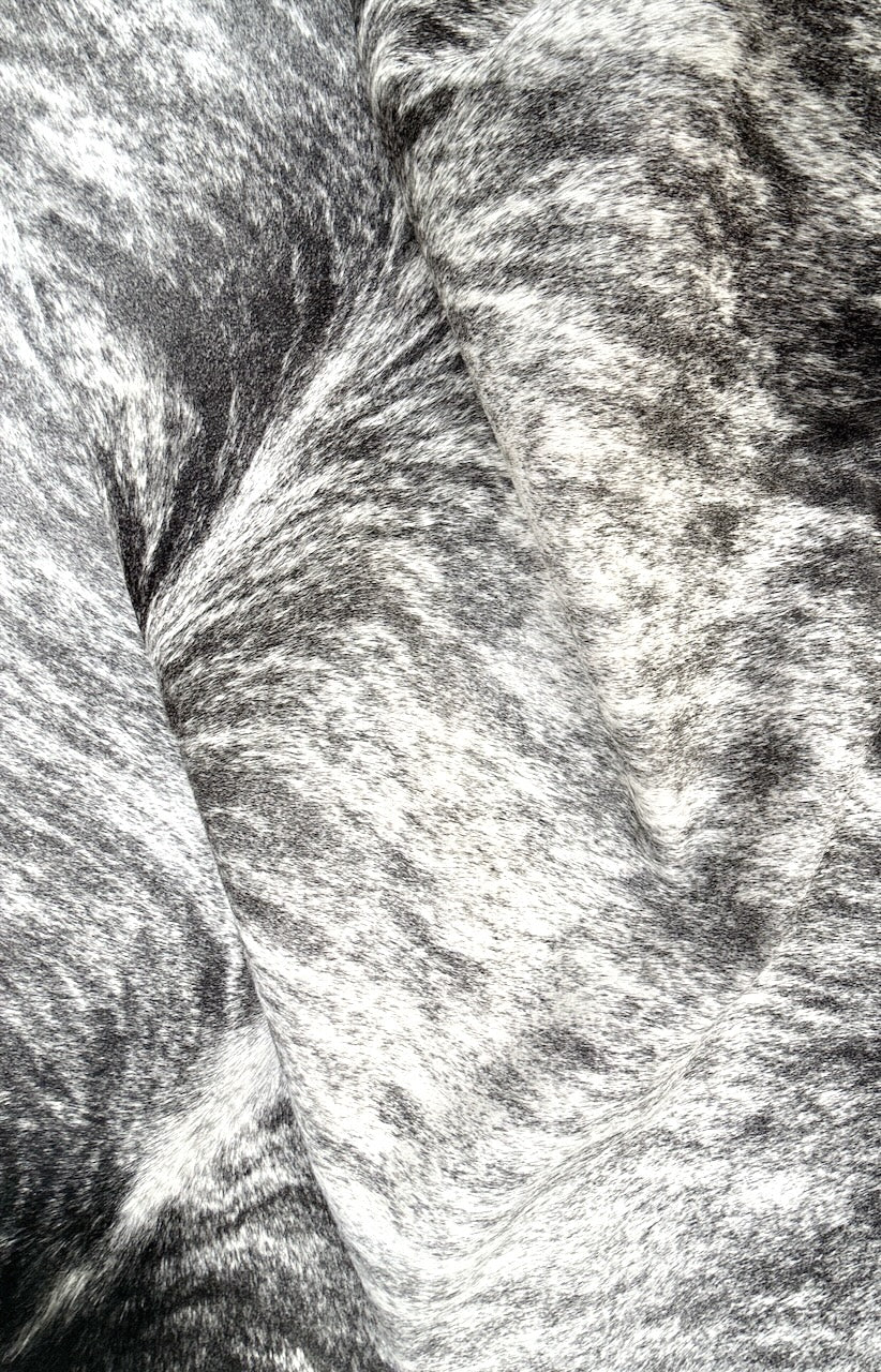 Grey  Cowhide Rug   A84504  221cm x 200cm (87" x 79")