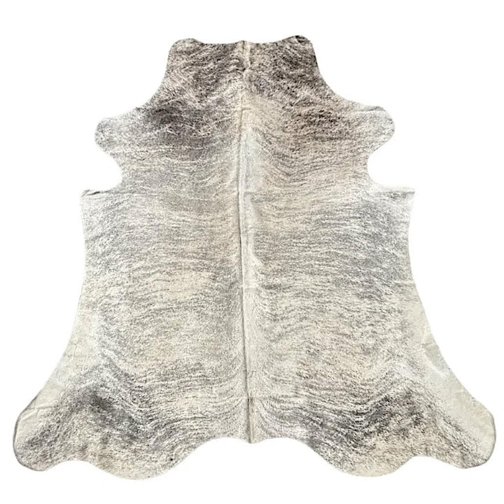 Premium Cowhide Rug from Cowhide Rugs London, natural cowhide with a 220cm x 210cm size, showcasing a luxurious, textured surface.