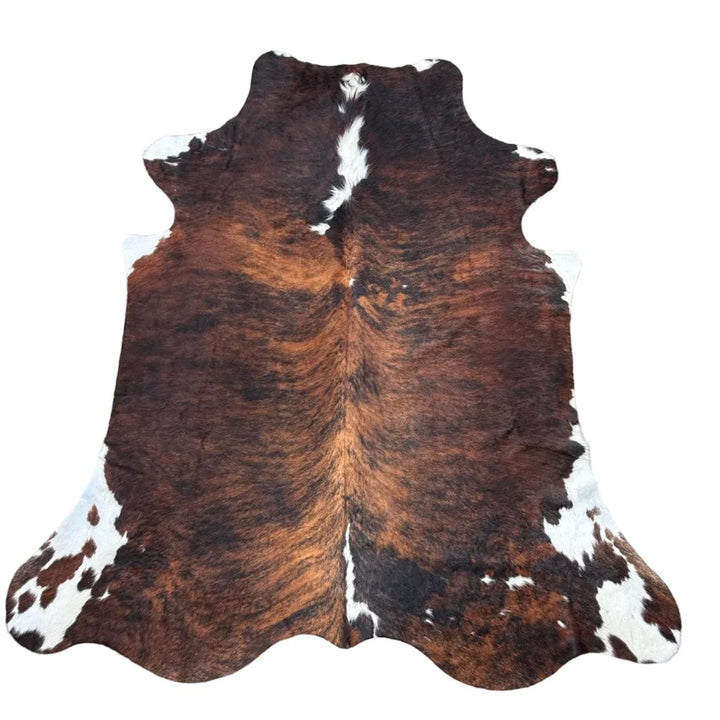 Premium Cowhide Rug by Cowhide Rugs London, natural cowhide with unique pattern, measuring 243cm x 211cm, over £200 collection.