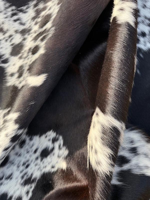 Premium Cowhide Rug from Cowhide Rugs London, 215cm x 192cm, natural cowhide with unique markings, over £200 collection