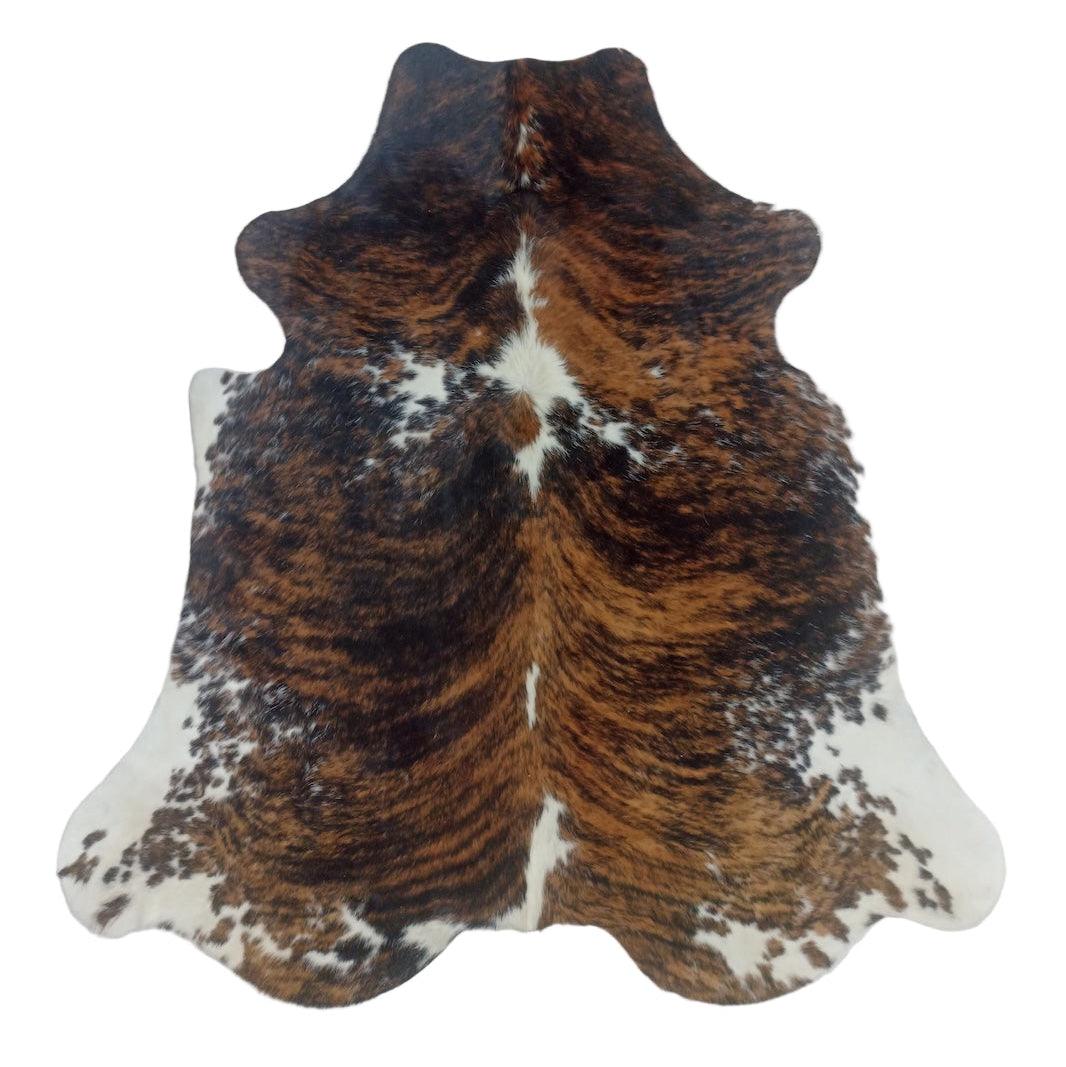 Premium cowhide rug from Cowhide Rugs London, natural cowhide with a unique pattern, 195cm x 170cm, over £200 collection.