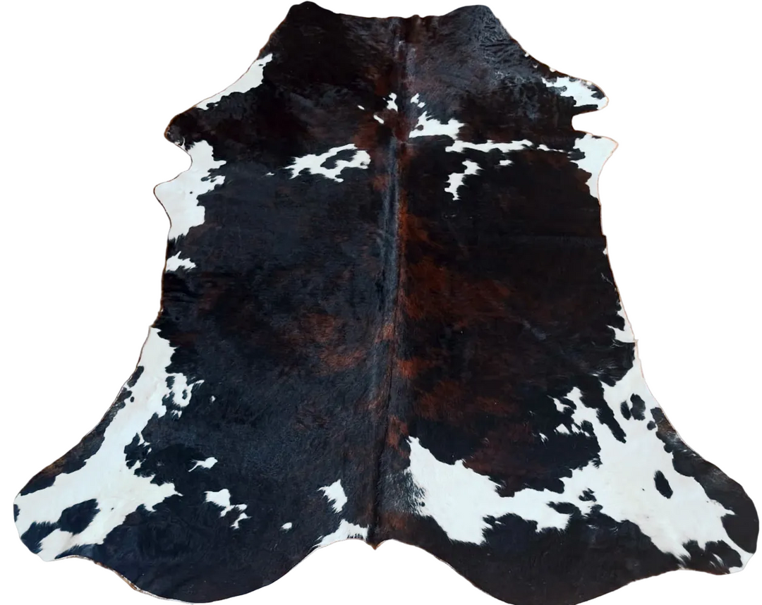 Cowhide Rugs London AU103 cowhide rug, 245 x 215cm, natural hide pattern rug