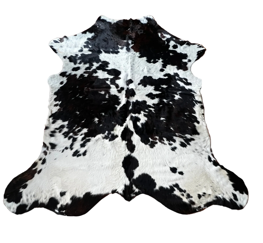 cowhide rug extra large tricolour